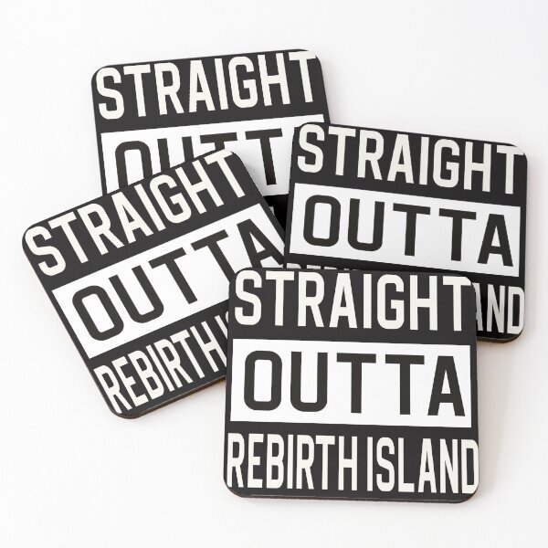 Item preview, Straight outta rebirth island designed and sold by pixiepatterns.