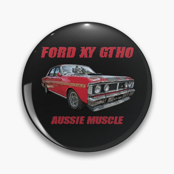 Item preview, Ford Falcon XY GT Aussie Muscle Red designed and sold by radestilo.