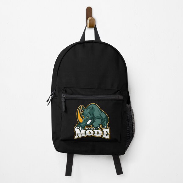 Item preview, Beast Mode Rhino Black - Funny Gym designed and sold by GymWearDepot.