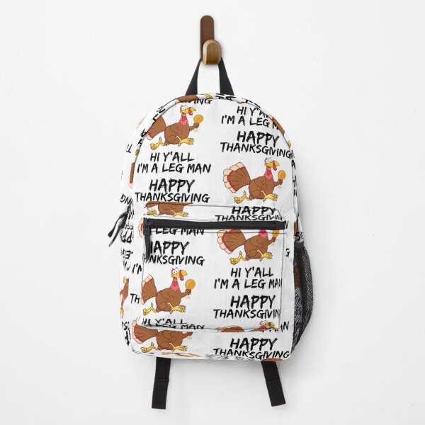 Item preview, HAPPY THANKSGIVING, TURKEY LEG, TURKEY DINNER, DINNER TIME, TURKEY DAY, FUNNY TURKEY MEME, designed and sold by R B Chrystal.