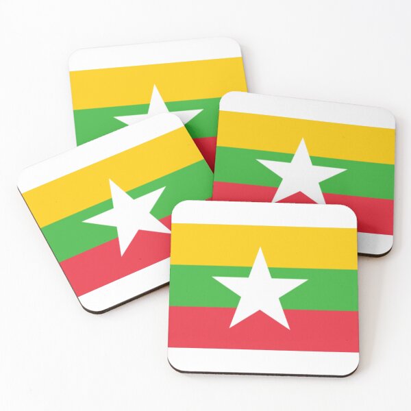 Item preview, Myanmar flag designed and sold by John Gault.