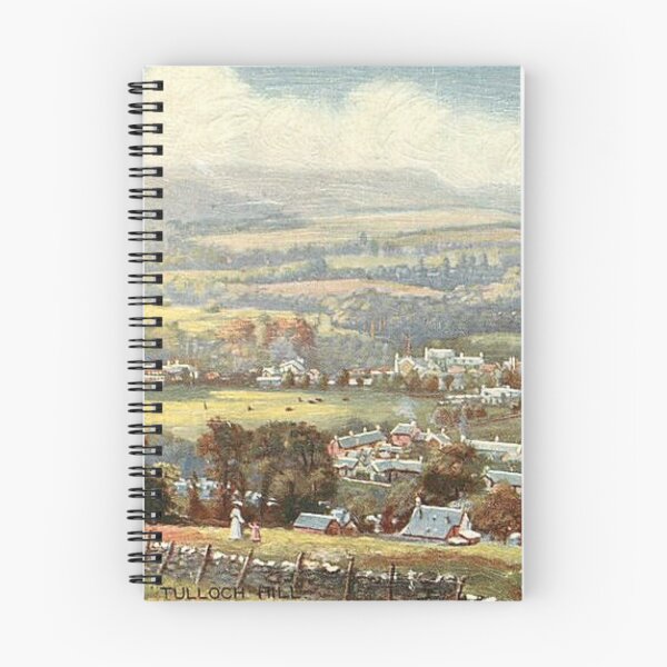Item preview, Vintage Illustration of Blair Atholl from Tulloch Hill, Pitlochry, Perthshire designed and sold by yourscotland.