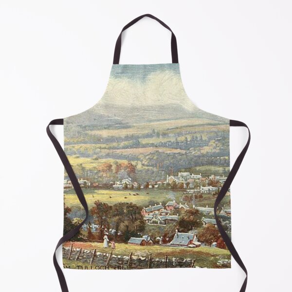 Item preview, Vintage Illustration of Blair Atholl from Tulloch Hill, Pitlochry, Perthshire designed and sold by yourscotland.