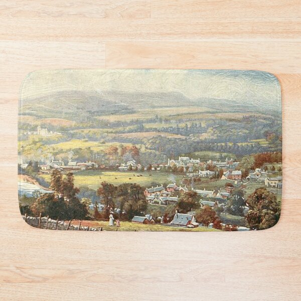 Item preview, Vintage Illustration of Blair Atholl from Tulloch Hill, Pitlochry, Perthshire designed and sold by yourscotland.