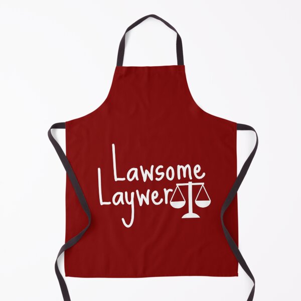 Item preview, Lawsome lawyer - funny lawyer gift (white/grey) designed and sold by PickaSticka.