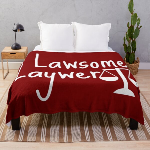 Item preview, Lawsome lawyer - funny lawyer gift (white/grey) designed and sold by PickaSticka.