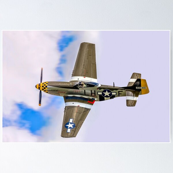 Item preview, P-51D Mustang 45-15118 G-MSTG "Janie" banking designed and sold by Colin Smedley.