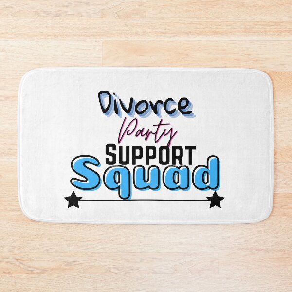 Item preview, Divorce Party Support Squad  designed and sold by Socool101.