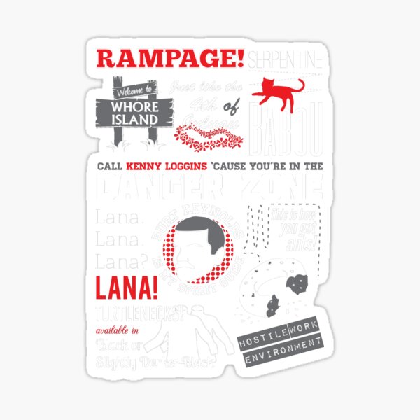 Rufen Sie Kenny Loggins an Sticker