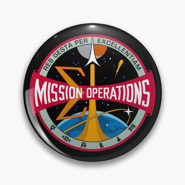 Item preview, NASA Flight Operations Directorate patch designed and sold by trendistudio.