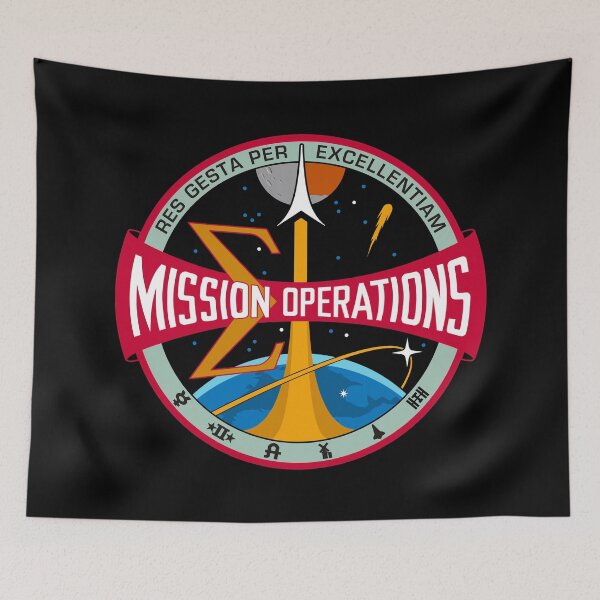 Item preview, NASA Flight Operations Directorate patch designed and sold by trendistudio.