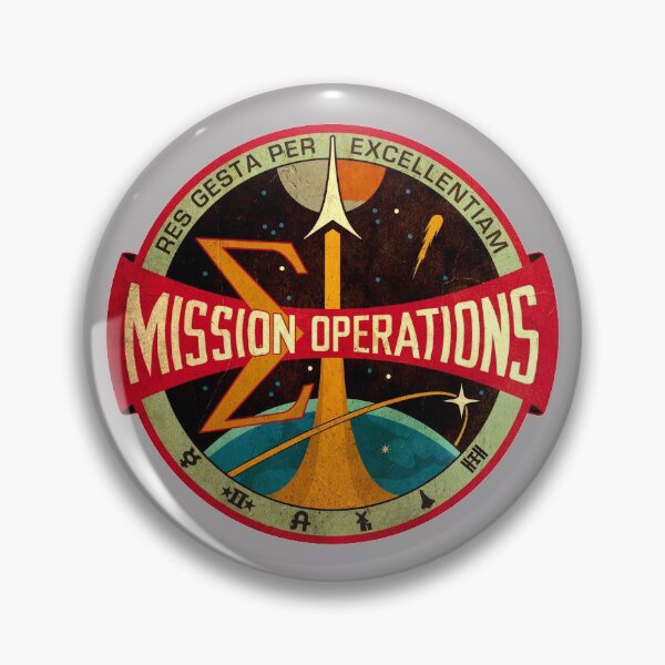 Item preview, NASA Flight Operations Directorate patch - vintage look designed and sold by trendistudio.