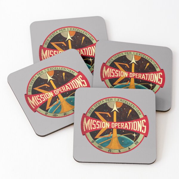 Item preview, NASA Flight Operations Directorate patch - vintage look designed and sold by trendistudio.