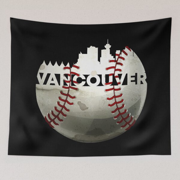 Item preview, Outstanding Vancouver Baseball Ball With Real Vancouver Skyline From Canada designed and sold by Urosek.
