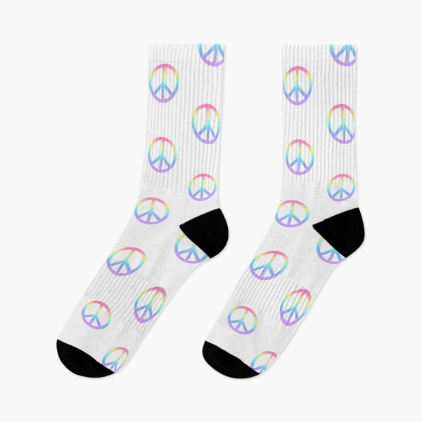 Item preview, Rainbow peace sign designed and sold by Artifaction.