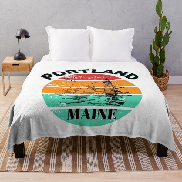 Item preview, Portland Maine Lighthouse Vintage Retro Sunset designed and sold by adriana-holmes.