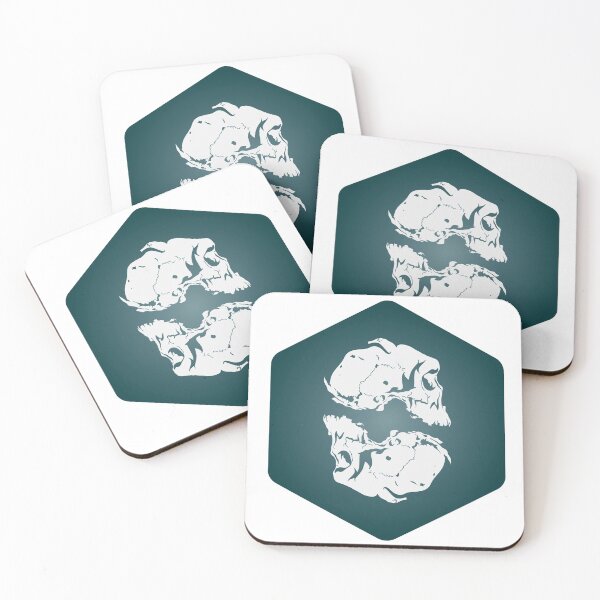 Item preview, hand-drawn hypnotic skull logo with vintage pop art feel  designed and sold by Half Mess.
