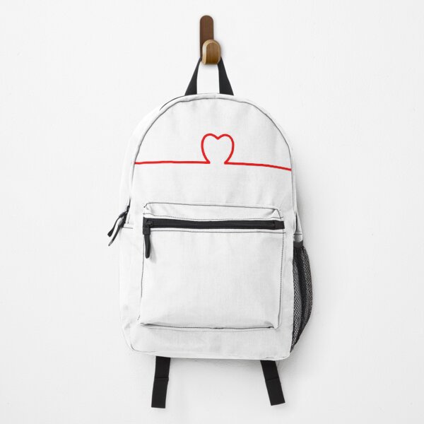 Item preview, red heart on a red line designed and sold by philipkang.