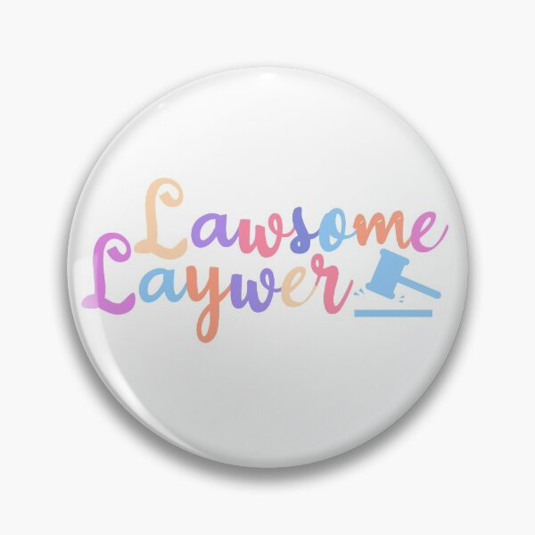 Item preview, Lawsome lawyer - funny lawyer gift (color) #2 designed and sold by PickaSticka.