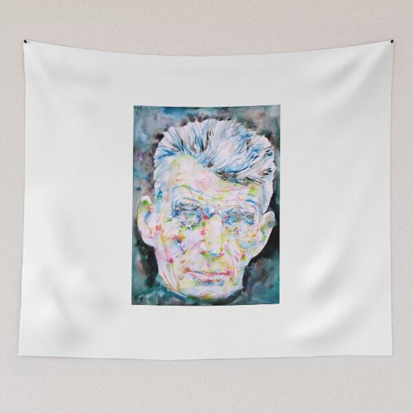 Item preview, BECKETT - watercolor portrait designed and sold by lautir.