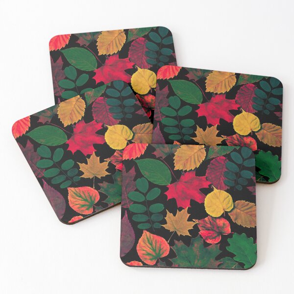 Item preview, Falling Autumn Leaves trendy bright,vibrant colors pattern designed and sold by cutecrazytshirt.