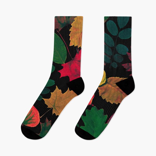 Item preview, Falling Autumn Leaves trendy bright,vibrant colors pattern designed and sold by cutecrazytshirt.