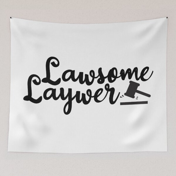 Item preview, Lawsome lawyer - funny lawyer gift #2 designed and sold by PickaSticka.