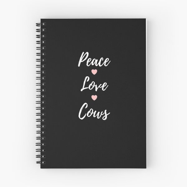 Item preview, Peace Love Cows Cow  designed and sold by Okunevax.