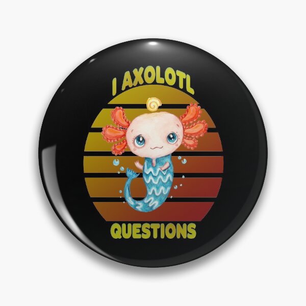 Item preview,   I Axolotl Questions Pun Walking Fish  designed and sold by david parry.
