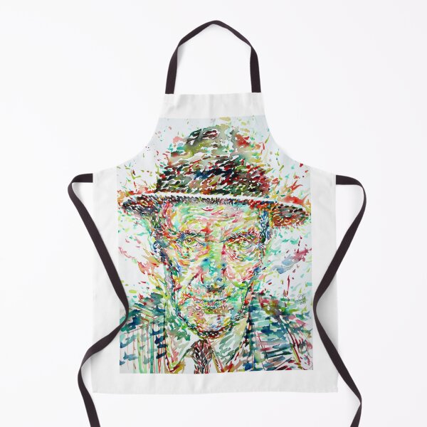 Item preview, WILLIAM BURROUGHS watercolor portrait .1 designed and sold by lautir.