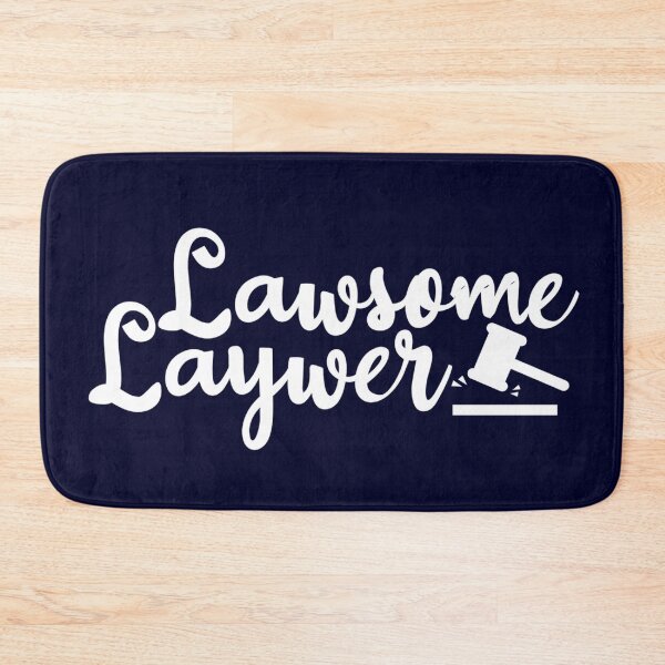 Item preview, Lawsome lawyer - funny lawyer gift (white/grey) #2 designed and sold by PickaSticka.