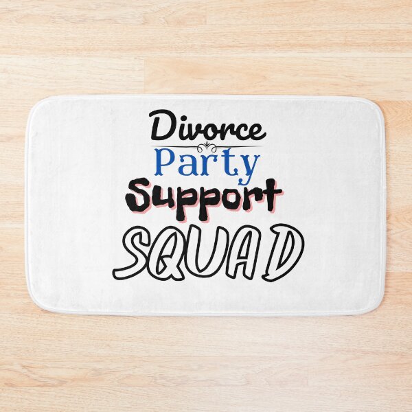 Item preview, Divorce Party Support Squad  designed and sold by Socool101.