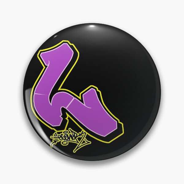 Item preview,  Purple LETTER L BY ESONE URBAN GRAFFITI STREET STYLE  designed and sold by GraffitiBomberZ.