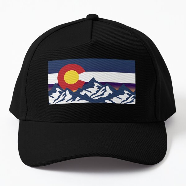 COLORADO FLAG CAP HATS Baseball Cap