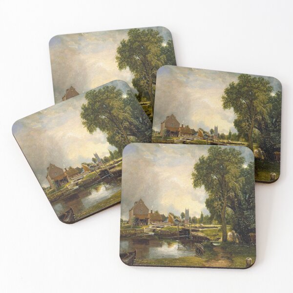 Item preview, John Constable - Lock and mill in Dedham designed and sold by Vivanne-art.