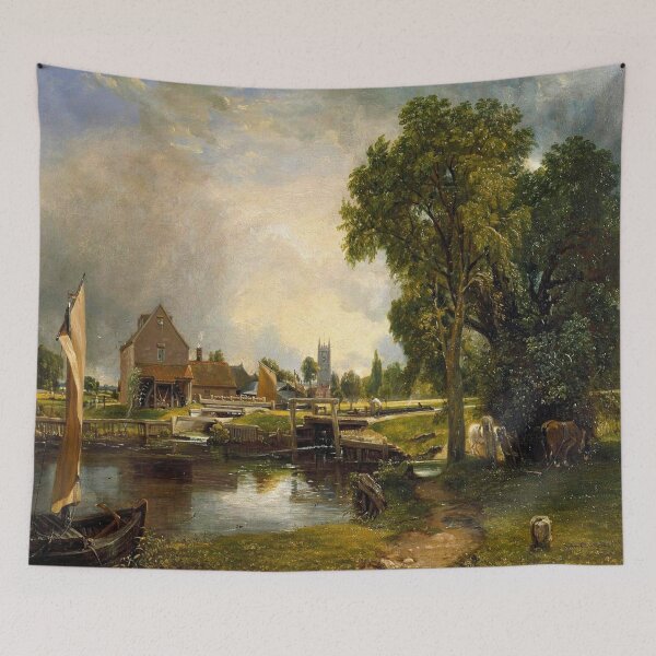 Item preview, John Constable - Lock and mill in Dedham designed and sold by Vivanne-art.