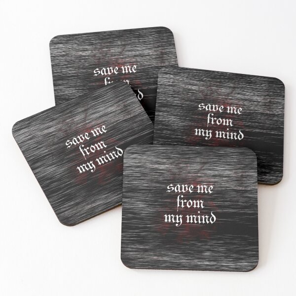 Item preview, Save Me From My Mind edgy aesthetic quote poster designed and sold by Hekkoto.