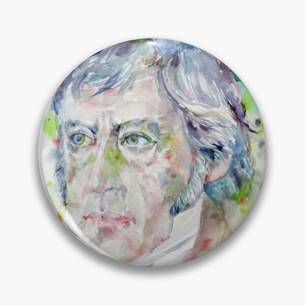 Item preview, HEGEL - watercolor portrait designed and sold by lautir.