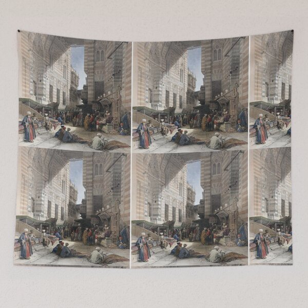 Item preview, A Street Market in Very Old Time....!! designed and sold by VIVEK KUMAR RAI.
