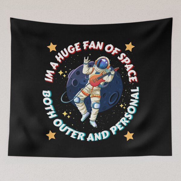 Item preview, huge fan of space both outer and personal designed and sold by Buzzbazaar.
