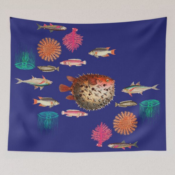 Item preview, Sea life illustrated  designed and sold by AntiquusForma.