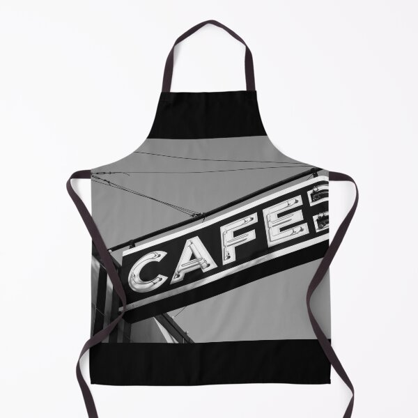 Item preview, Black & white vintage neon cafe sign designed and sold by getcreative72.