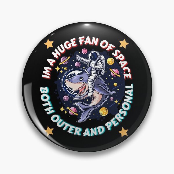 Item preview, huge fan of space both outer and personal designed and sold by Buzzbazaar.