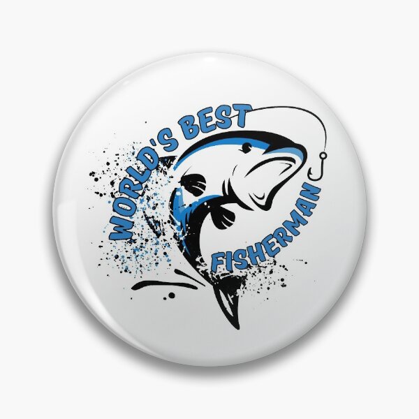 Item preview, World's Best Fisherman Dispersion Style for Fishing Hobbyist designed and sold by Onewivnacher.