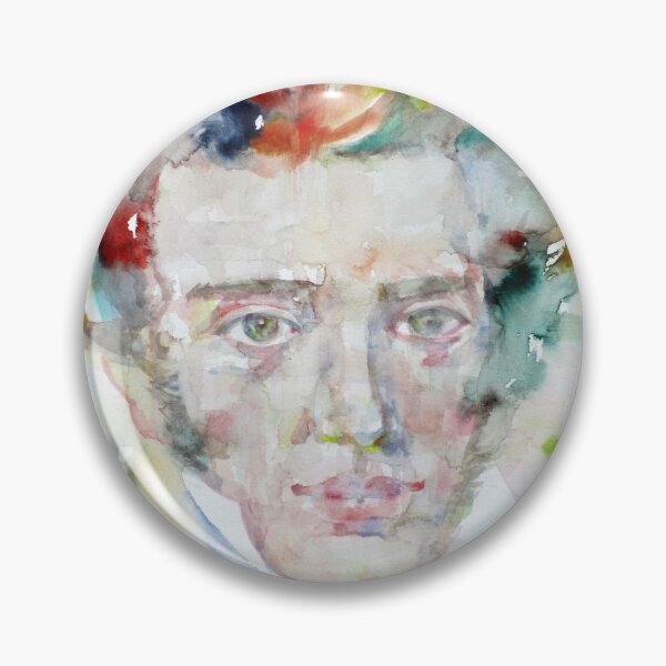 Item preview, SOREN KIERKEGAARD - watercolor portrait designed and sold by lautir.