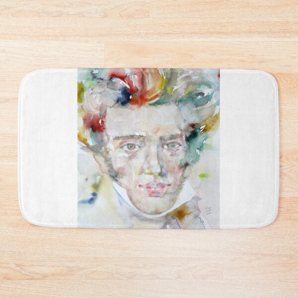 Item preview, SOREN KIERKEGAARD - watercolor portrait designed and sold by lautir.