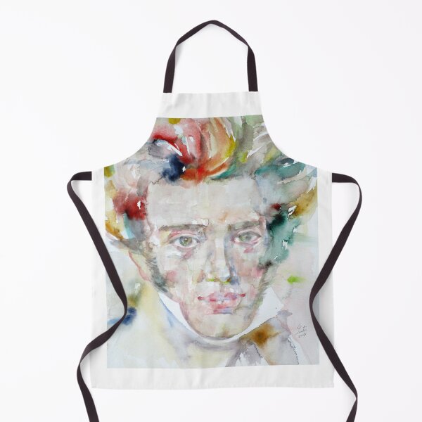 Item preview, SOREN KIERKEGAARD - watercolor portrait designed and sold by lautir.