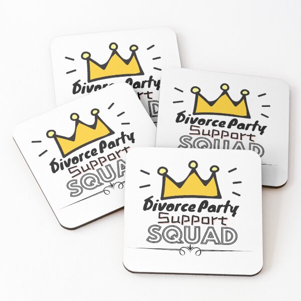 Item preview, Divorce Party Support Squad  designed and sold by Socool101.