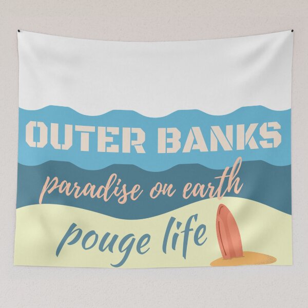 Item preview,  Outer banks paradise on earth quotes designed and sold by Simi2020.