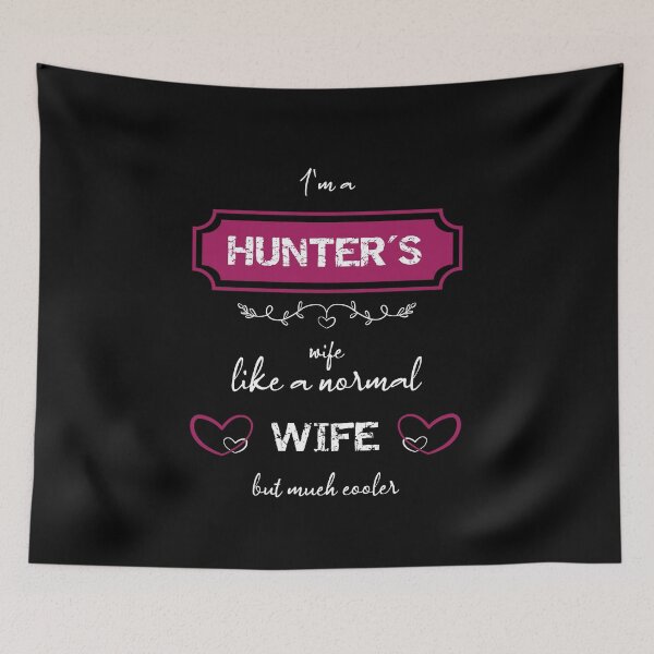 Item preview, Hunters wife - like a normal wife, but much cooler designed and sold by Shirt-Designs.